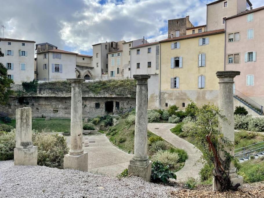 Le Moulin 2 - Appartement Arenes Romaines- Beziers Gare - Wifi- Tv Connecte Exterior foto